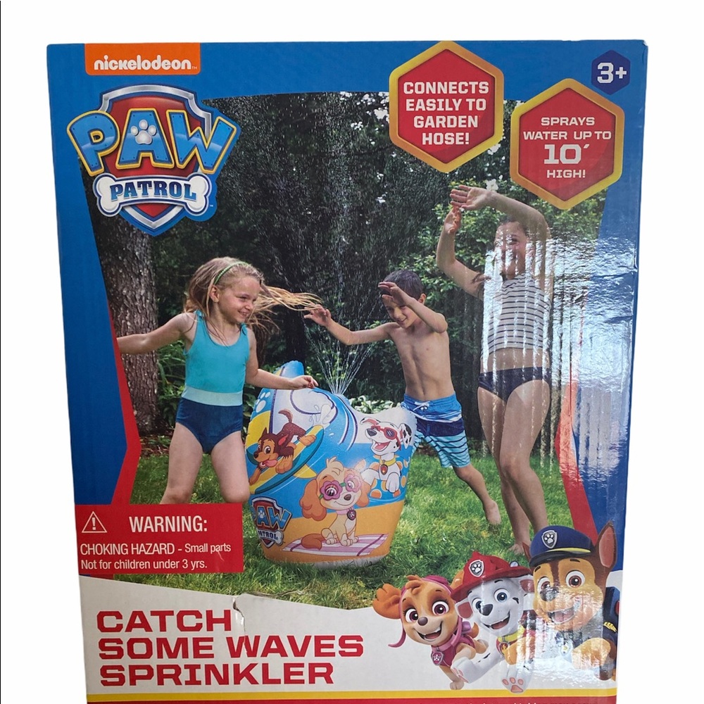 Paw patrol sprinkler